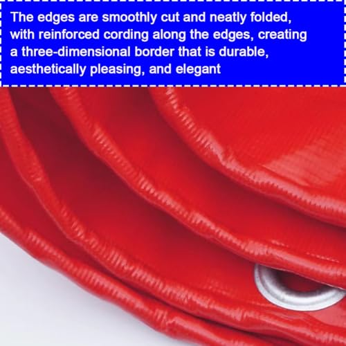 Bâche imperméable pour stopper la pluie sur le balcon avec vinyle transparent anti-vent - 8