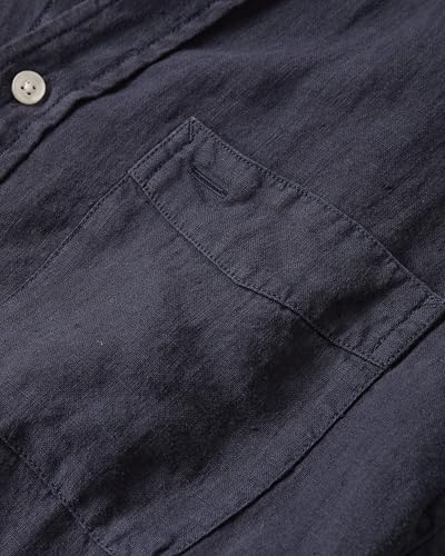 Huckberry Flint and Tinder Linen Long Sleeve Button Down Mens Shirt3