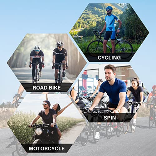 BALEAF Men's Cycling Jersey Short Sleeve Bike Shirts 4 Pockets Road Biking Tops Full Zip Clothing MTB Breathable UPF 50+ - Image 7