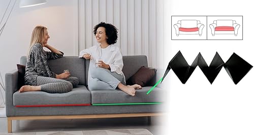 Miniatura 3 de LAMINET Deluxe Ajustable Salvador de Asientos Hundidos de Muebles - SillónReclinable - 17" L x 22" A