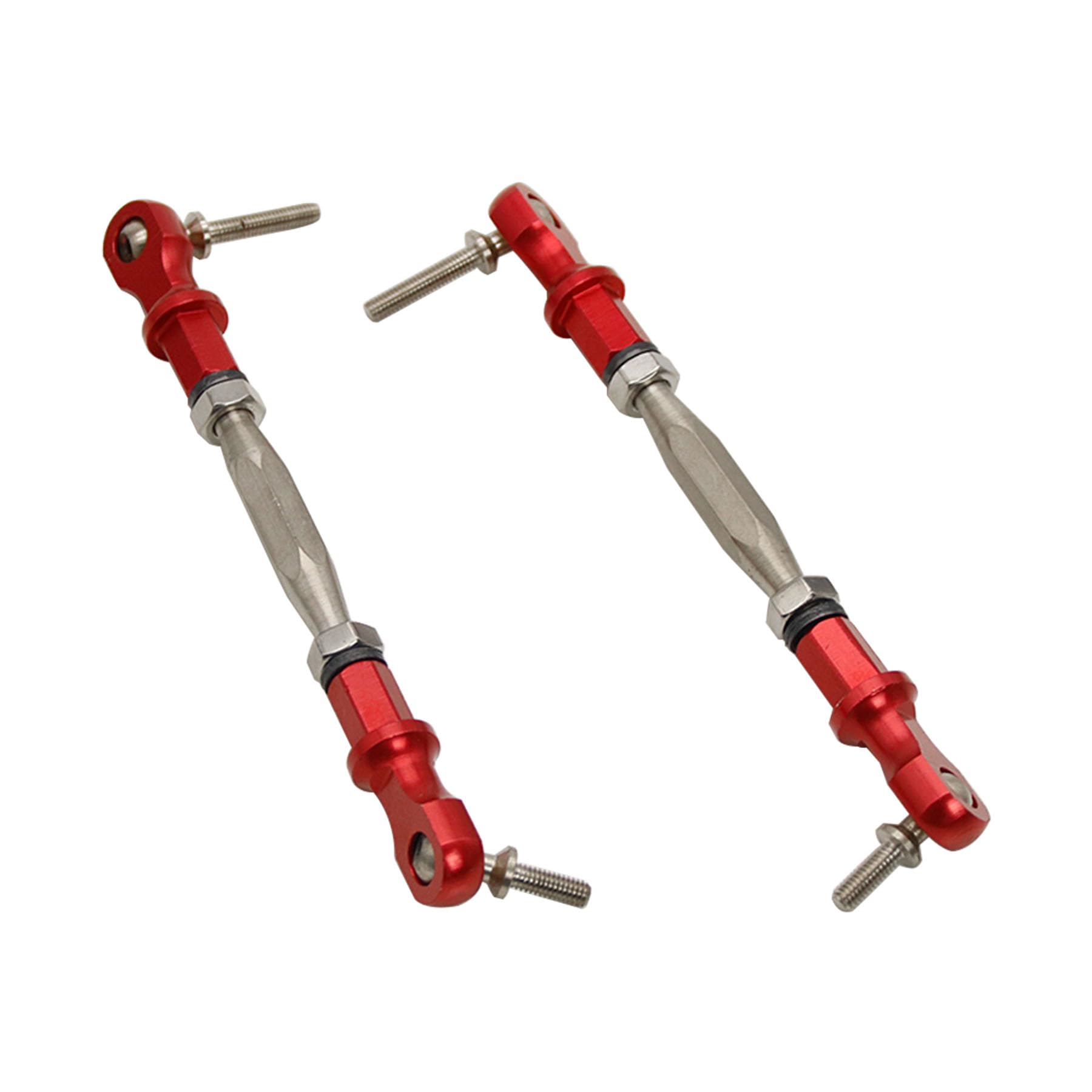FLMLF Lega Sterzo Tenditore Tirante Rosso per 1/5 RC HPI Baja RV KM 5B 5T 5SC RC Ricambi Auto