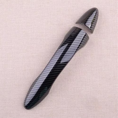 Poignée de porte Kia Optima K5 masquer rayures protection carbone sans trou - 4