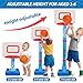 Imagen de Canasta de Baloncesto para Niños de 2, 3, 4