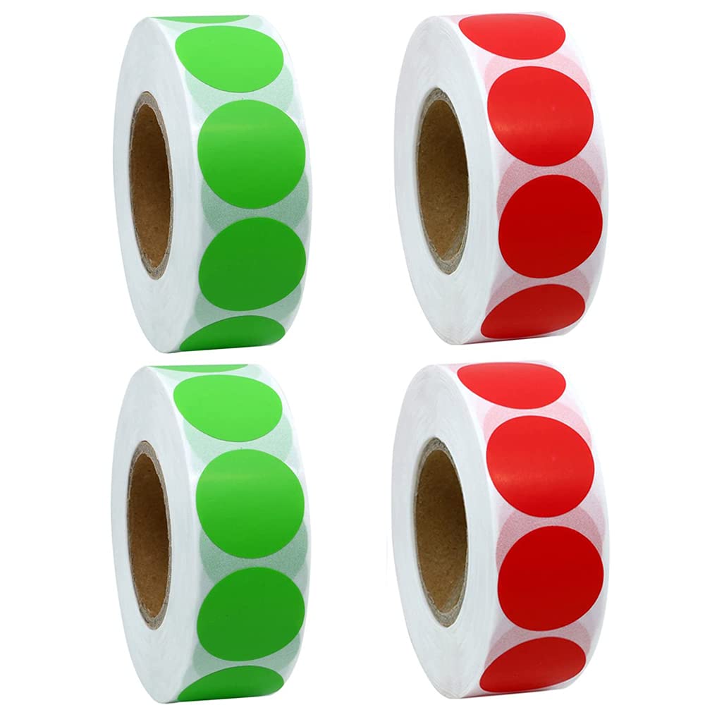 Buy 2000 Pcs Color Coding Labels, 25mm Coding Dot Sticker Labels, Round