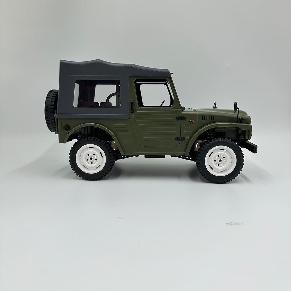 1/10 4WD RC Crawler 2,4 GHz Offroad Truck con luz LED y transmisión de 2 marchas