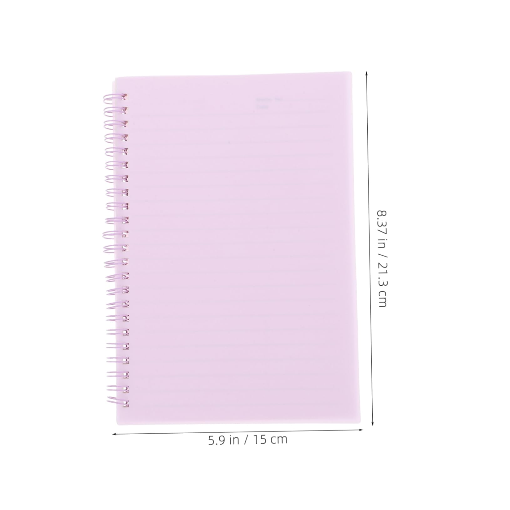 iplusmile 5pièces Lot De Cahiers à Spirale Lignés De Pages Bloc-notes Pour École Bureau Carnet De Notes Polyvalent