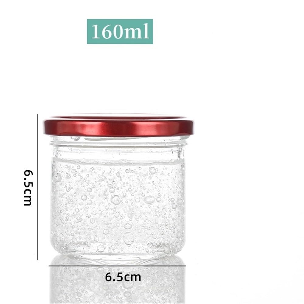 Beurrier Beurrier Rond en Verre for la Cuisine, Le Rangement des Bonbons et du Miel Boîte à Fromage(Grand)