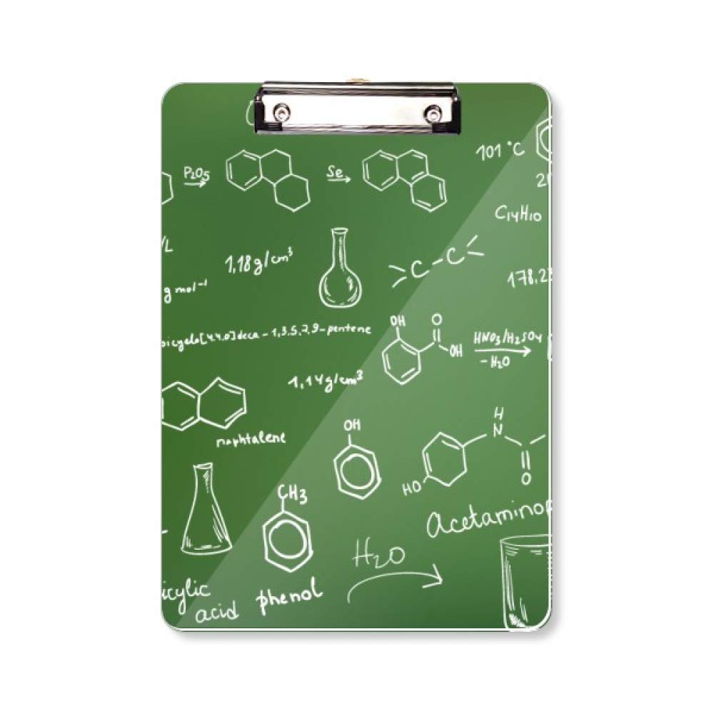 Structure atomique porte-bloc A4 de chimie moléculaire et bloc d'écriture - 5