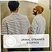 TOVINANNA Urinal Strainer Stopper Odor Protection and Splash Prevention for Standard Urinals Easy Installation No Tools Required for Public Restrooms and Home Use