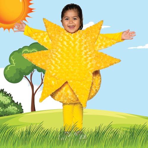 Disfraz de sol de peluche para niños pequeños miniatura 4