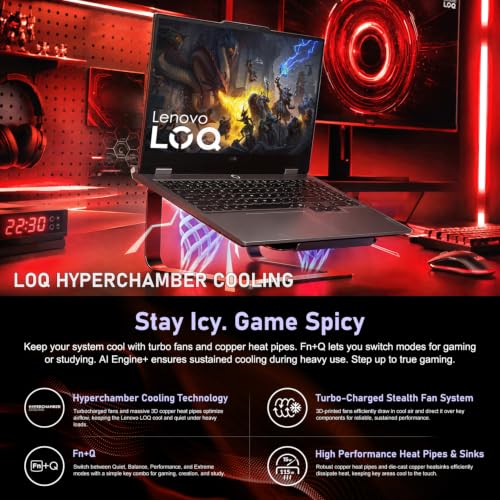 Image of Lenovo LOQ RTX 5070 Intel Core i7-13650HX 64GB 2TB Gaming Laptop