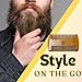 G.B.S Beard Natural Wooden Comb-Superior, Durable Quality, Tangles Eliminator, Anti-Static Anti Breaking, Beard straightener Comb- Provides Beard Growth and Health
