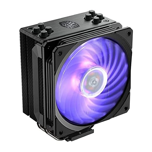 Cooler Coolermaster Hyper 212 Rgb Black Edition,   CoolerMaster, RR-212S-20PC-R1 I