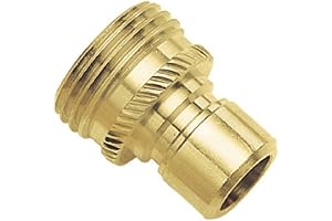 Brass Male Connector for Hose - Green Thumb 09QCMGT