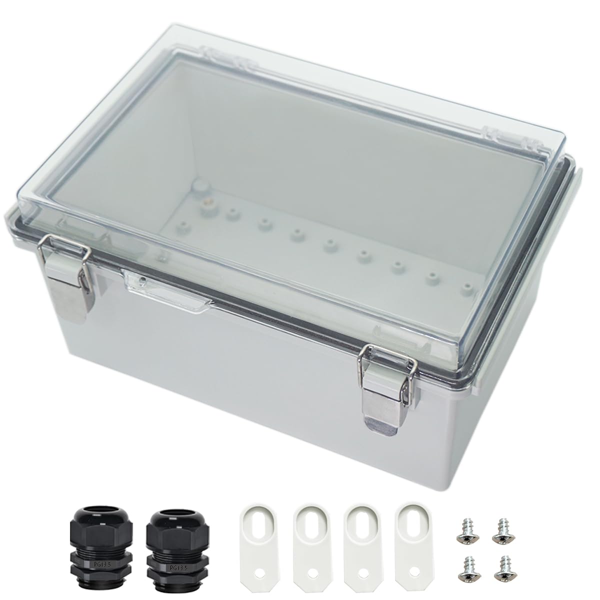 Zulkit Waterproof Electrical Box - IP67 Outdoor Enclosure -9