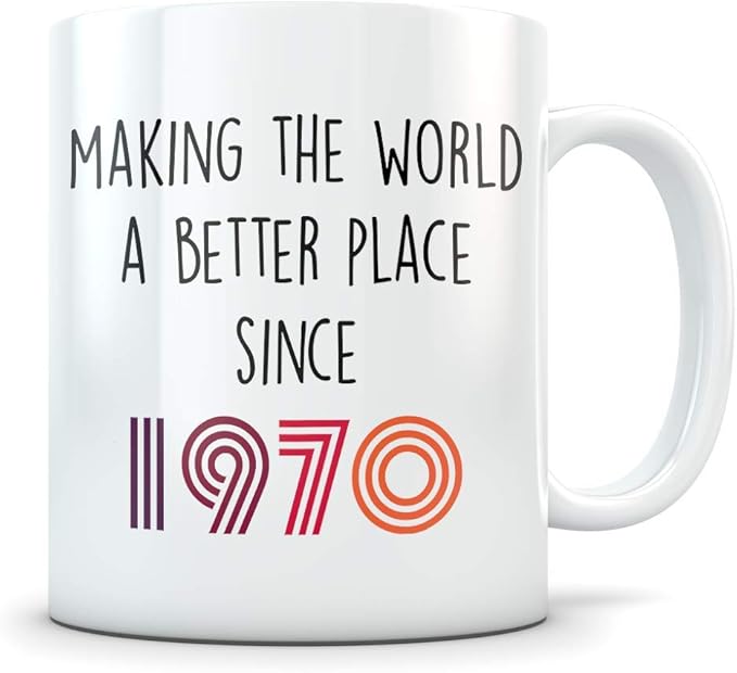 Amazon Co Jp 面白い49歳の誕生日プレゼント 女性と男性 1970 Turning 49 Years Old Happy ay コーヒーマグ ジョークのお祝いに 大人への誕生日プレゼント ホーム キッチン