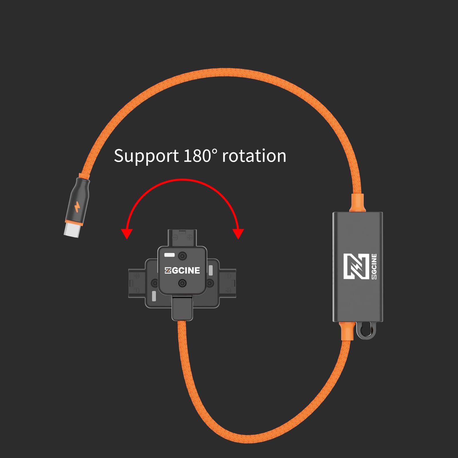 ZGCINE DT-PD D-Tap na USB-C PD kabel do ładowania