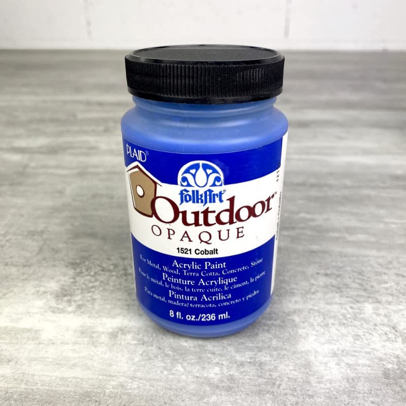 Artif Peinture Folkart Acrylique extérieur, Flacon de 236 ML, pour métal, Bois, Pierre, Terre Cuite etc