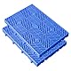 LXSEHN Kunststoffpalette, 2Stück-100x60x5cm Anti-Rutsch Stecksystem Leichtpalette, Universal Halbe Palette Gitter Tafel, Waren Tafel Bodenplatten Wasserdurchlässig für Küche Balkon Abstellräume