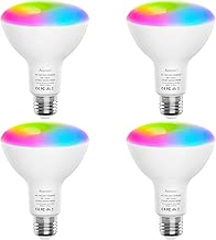 Smart Light Bulbs, Aoycocr BR30 Dimmable LED Light Bulbs, 720 Lumen, Tunable White 2700K - 9000K,9 (80W Equivalent) No Hub Required, Wi-Fi, E26 Base (4 Pack) - coolthings.us