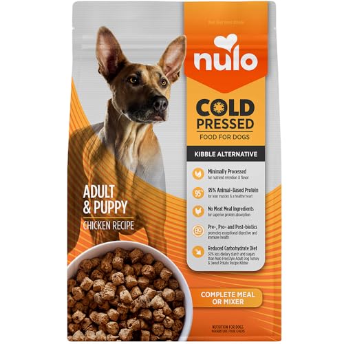 Nulo, Cold Pressed Chicken Recipe Adult & Puppy Dog Food, 35.2 Ounce