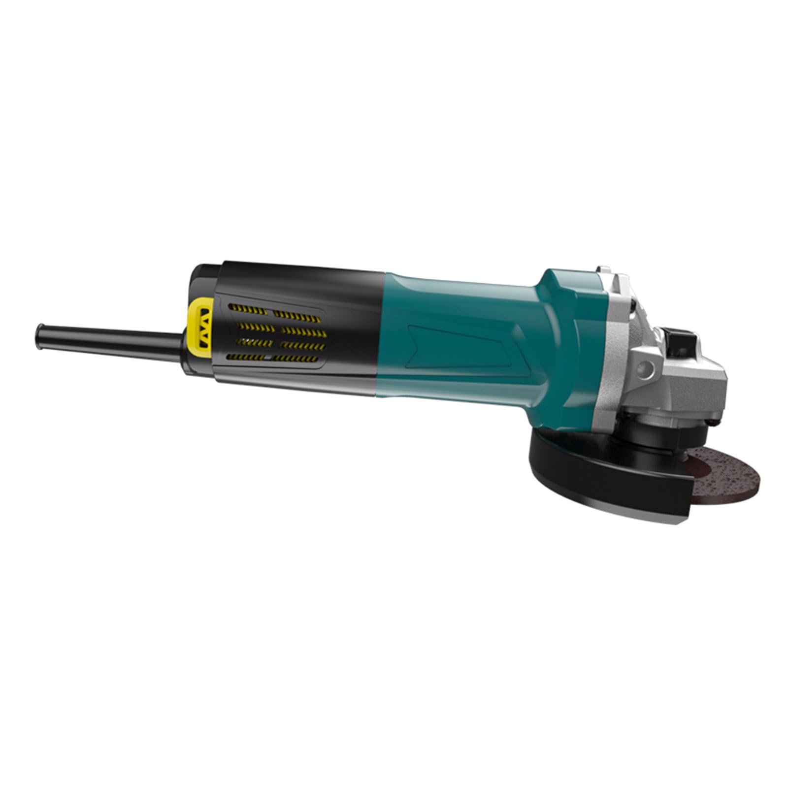 DNTI - Meuleuse d'angle 115 mm - Vitesse de rotation à vide : 11000 tr/min - Protection des disques - Tête d'engrenage en métal - Protection contre le redémarrage - Grinder d'angle pour polissage et