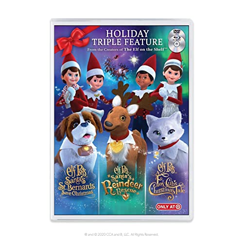 Elf On The Shelf Elf Pets: Holiday Triple Feature Blu Ray Dvd Combo