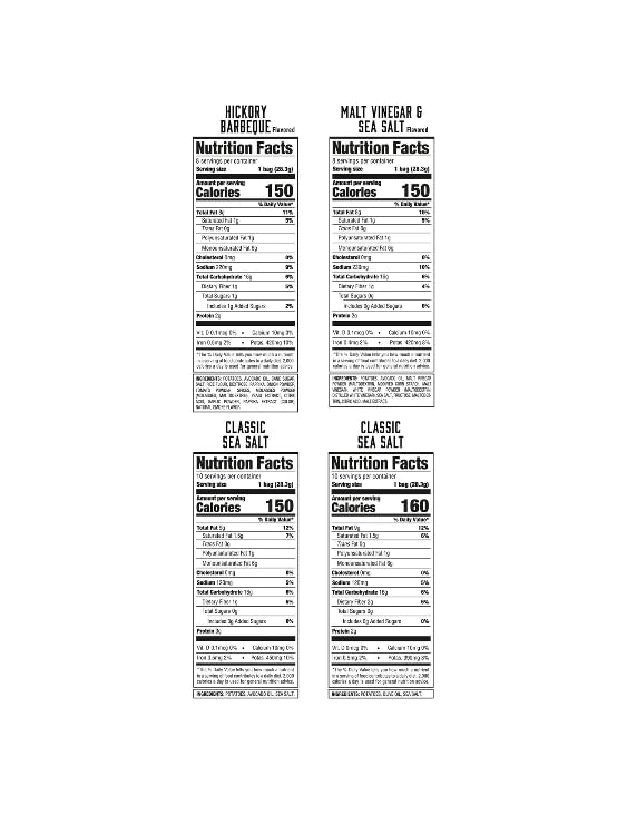 Miniatura 3 de Kettle Style Papas fritas, paquete variado, 1 onza, 36 unidades (paquete de 2)