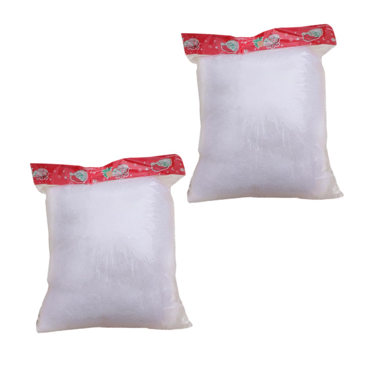 HOLIDYOYO 2Bags Artificial Snow for Christmas Decoration Realistic Decorative Snow Props for Holiday Displays Winter Atmosphere Non Melting Snow for Year Use