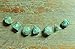 HDdais Polyhedral DND Dice Sets, 7-Die RPG Resin Green Dice Set for D&D Role Playing Games and Tabletop Game