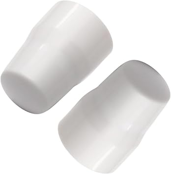 2 Pack Radiator Valve Caps,Radiator Caps,Universal Push-Fit Radiators Cap,White Plastic Radiators Replacement Cover,Easy Install,Safe and Durable,for Home Heating System and Vehicle