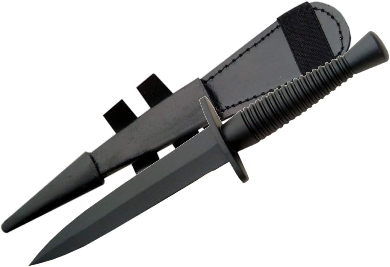 SZCO Supplies Commando Knife, Small, Black