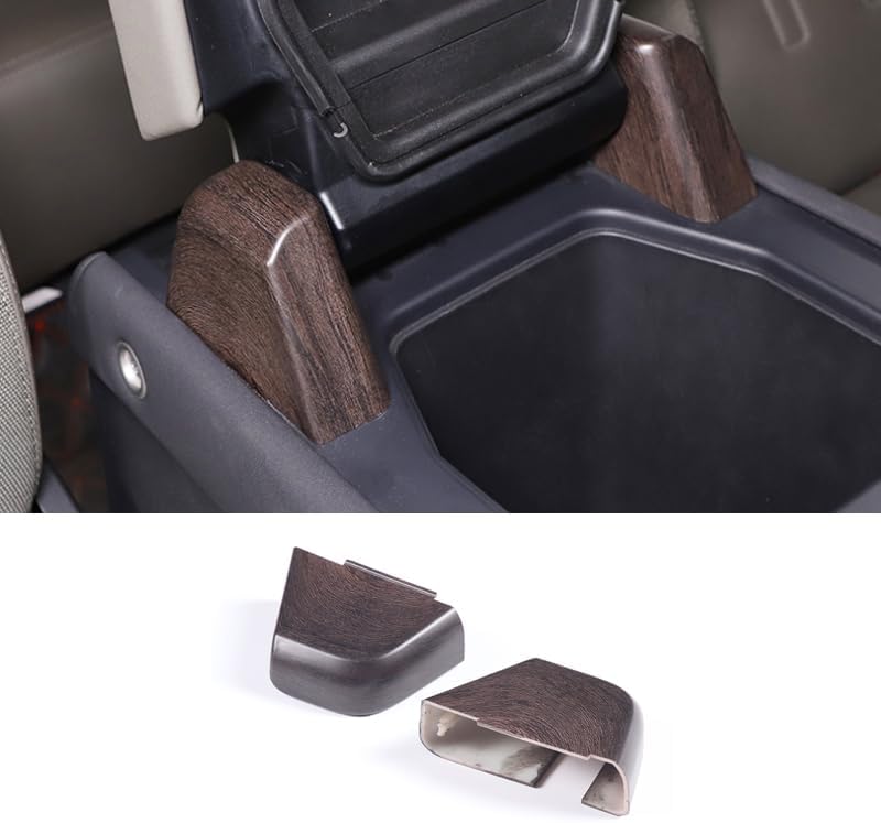 Car Accessories for Land Rover Defender 2020-2023 Armrest Lid Screw Trim ABS (Glossy Black) 2PCS