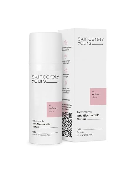 Skincerely Yours Smoothing Serum 50 ml I With niacinamide and hyaluronic complex I Pores enlarged against wrinkles Hyperpigmentation and age spots I Anti-aging I Vegan
