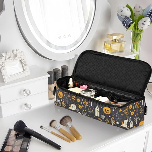 Bolsa de viaje para herramientas de cabello con tapete resistente al calor, para planchas y rizadores miniatura 7