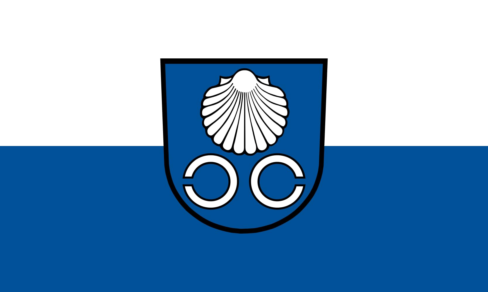Drapeau Bad Mingolsheim grand modèle pour décoration de salle et événements