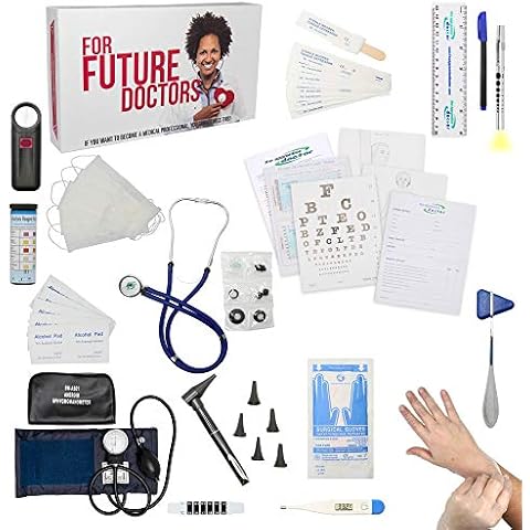 Medical Kit for Future Doctors, Nurses, Surgeons, & Paramedics with an Introductory Medical Training Course & an Examination Doctor Kit for Completing 60 Practical Projects - The Apprentice Doctor Cover