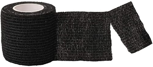 Miniatura 8 de 15 unidades de vendajes cohesivos autoadherentes de 2 pulgadas x 5 yardas, cinta médica, adhesivo de color rosa, flexibles, transpirables, de