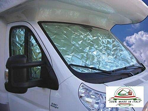 NRF LaBoutiquedelCampeggiatore Oscurante Termico Interno Cabina - 3 Pezzi 9 Strati - Camper Mercedes Sprinter 2014-2018