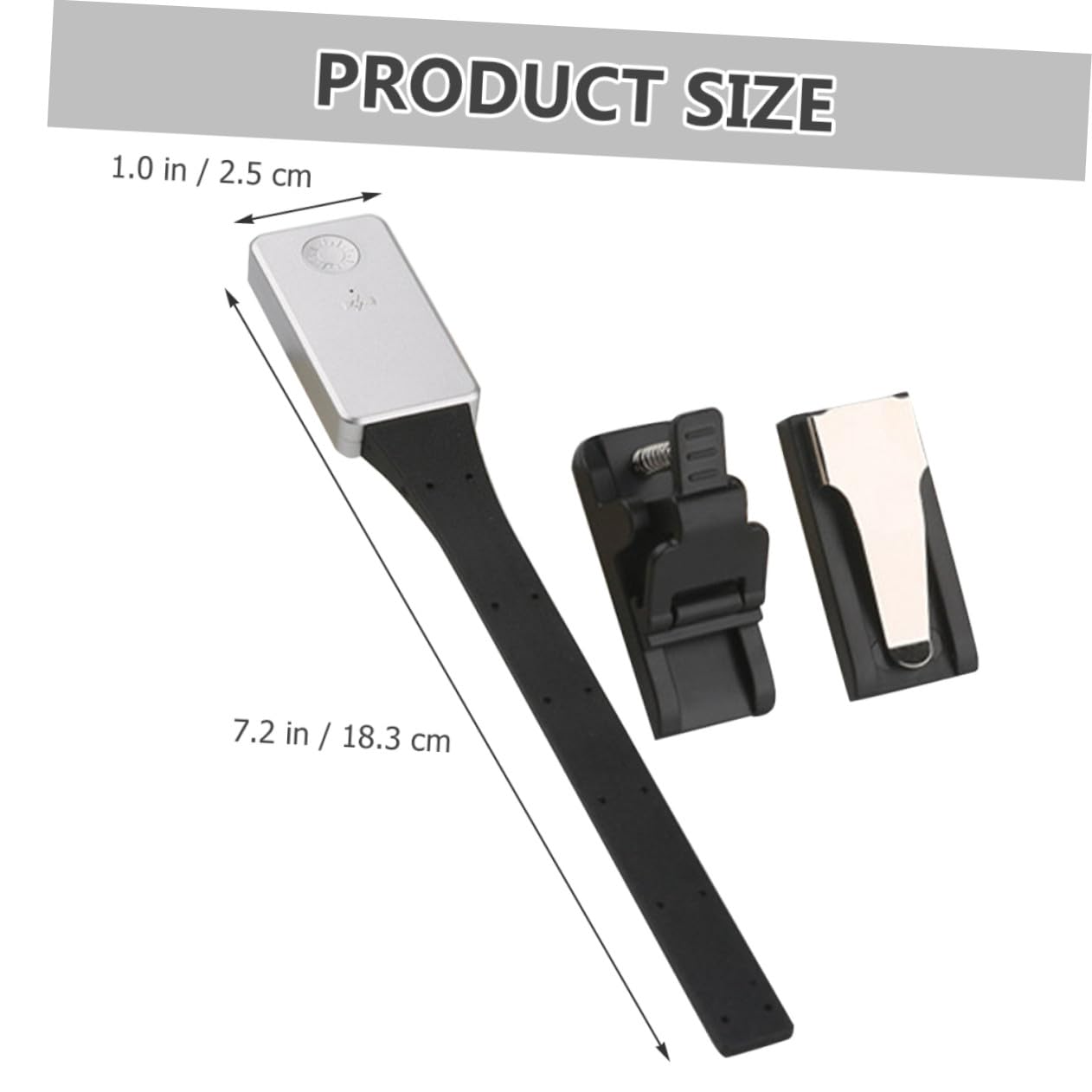 Lampada da Lettura LED Clip Doppia Ricaricabile Usb, Luce Regolabile a 3 Temperature, Leggera in Acrilico per Studio e Lettura Notturna