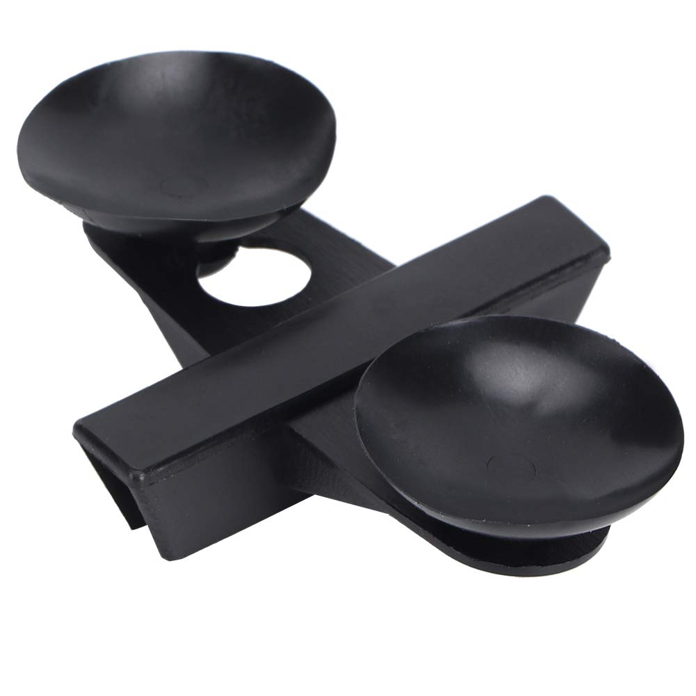 Bandeja Separadora para Acuario, Clip De Separación De Acuario con Ventosa De 40 Piezas, para Acuario(Black)