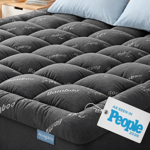 Image of Niagara Sleep Solution Full XL Ultra Soft Mattress Topper-Back Pain Relief