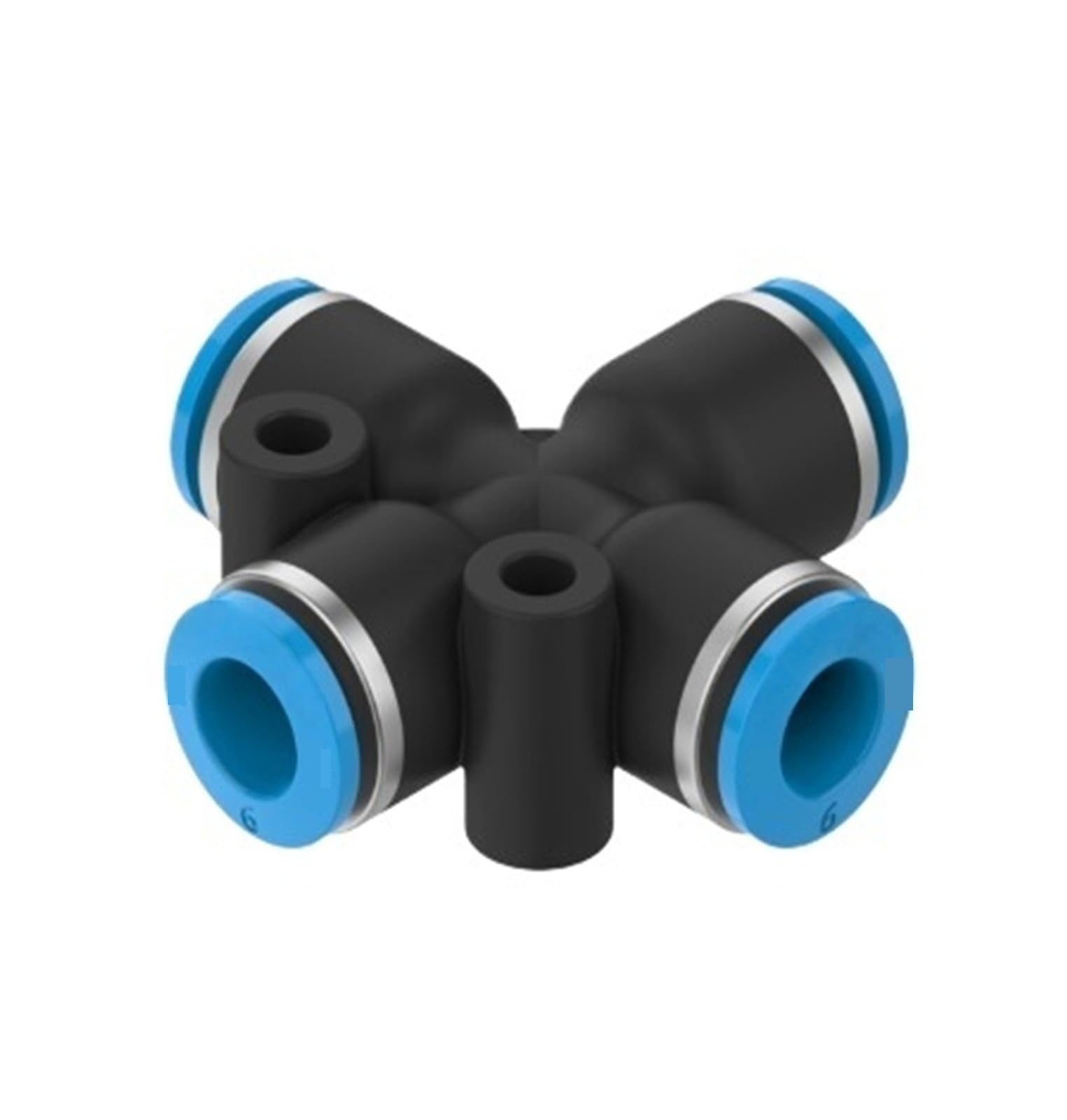 10PCS 8113179 Pneumatic Push-in Connector 6mm Outer Diameter Original