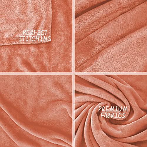 FARFALLAROSSA Kuscheldecke Flauschig 210 x 240 cm - XXL Fleecedecke Sofa Decken Couchdecke - Oeko-TEX - Super Weiche Fleecedecke als… – Ansicht 5