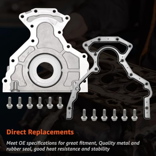 Image of LS Rear Main Seal Cover & Gasket Bolts For 1997-2013 LS Based 4.8 5.3 5.7 6.0 6.2L V8 Engines LS1 LQ4 LQ9 LM7 LS2 LS3 LS7 LC9 LS6 Replace# 12639250 12633579 635-518