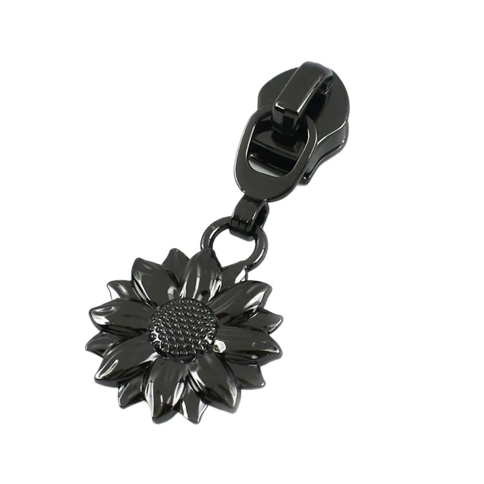 10 Cursori for Cerniere 5# for Borse for Indumenti Con In Nylon, Sostituiscono I Kit Di Riparazione Della Testa Dell'estrattore Accessori Hardware Fai Da Te(XP070-GunBlack)