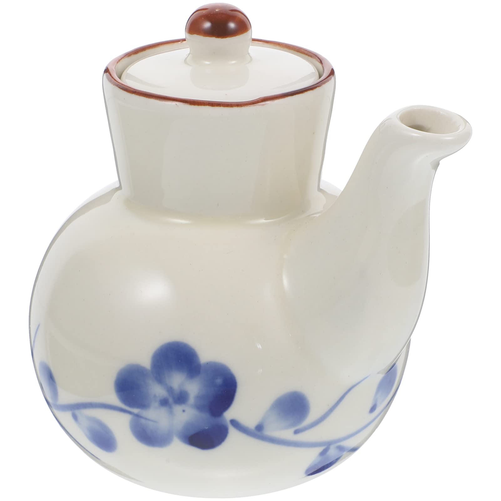 Tarro de salsa de soja PRETYZOOM: botella de condimento azul y decorativa para cocina