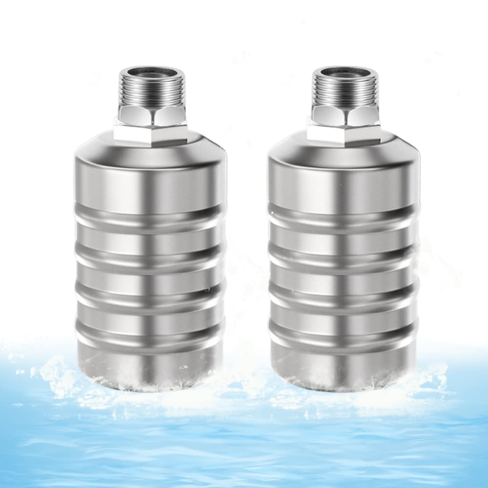 304 Stainless Steel Fully Automatic Water Level Control Float Valve, 2 Pack Auto Shut Off Ball Mini Float Valve, Mini Float Ball Valve Water Level