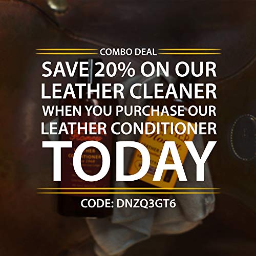 Leather Honey Leather Conditioner, Best Leather Conditioner Since 1968. for Use on Leather Apparel, Furniture, Auto Interiors, Shoes, Bags and Accessories. Non-Toxic and Made in The USA! - Thumbnail 6