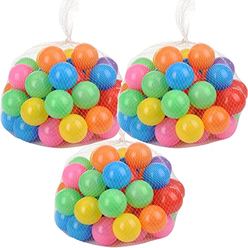 Set 100 bolas de juego infantiles multicolor diámetro 55 cm Tavalax Set 100 bolas de juego infantiles multicolor diámetro 55 cm Tavalax